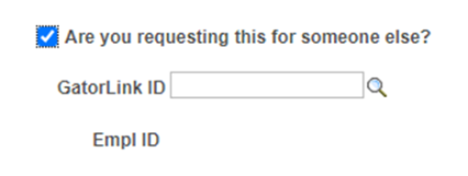 Screenshot of fifth step in requesting nr course 